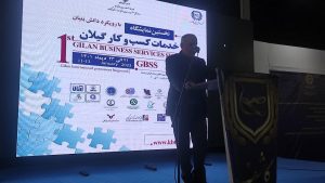 گزارش تصویری  افتتاحیه نخستین نمایشگاه خدمات کسب و کار در گیلان با حضور معاون وزیر صمت