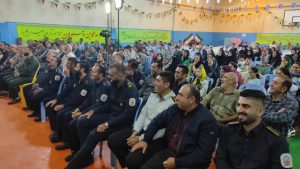جشن تجلیل از  آتش نشانان اطاقور  به روایت تصویر