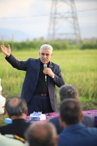 استاندار در آیین برداشت مکانیزه برنج گیلان: هیچگونه ثبت سفارش برنج‌ در کشور انجام نشده است