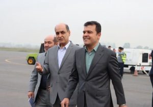 معاون علمی و فناوری و اقتصاد دانش بنیان رییس‌جمهور وارد گیلان شد