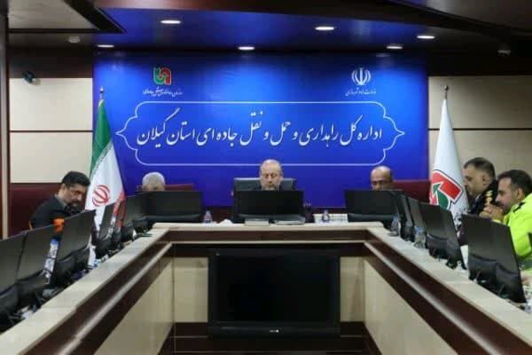 ۱۱ هزار و ۲۰۵ کیلومتر از راه‌های استان گیلان تحت تاثیر شرایط جوی زمستان است