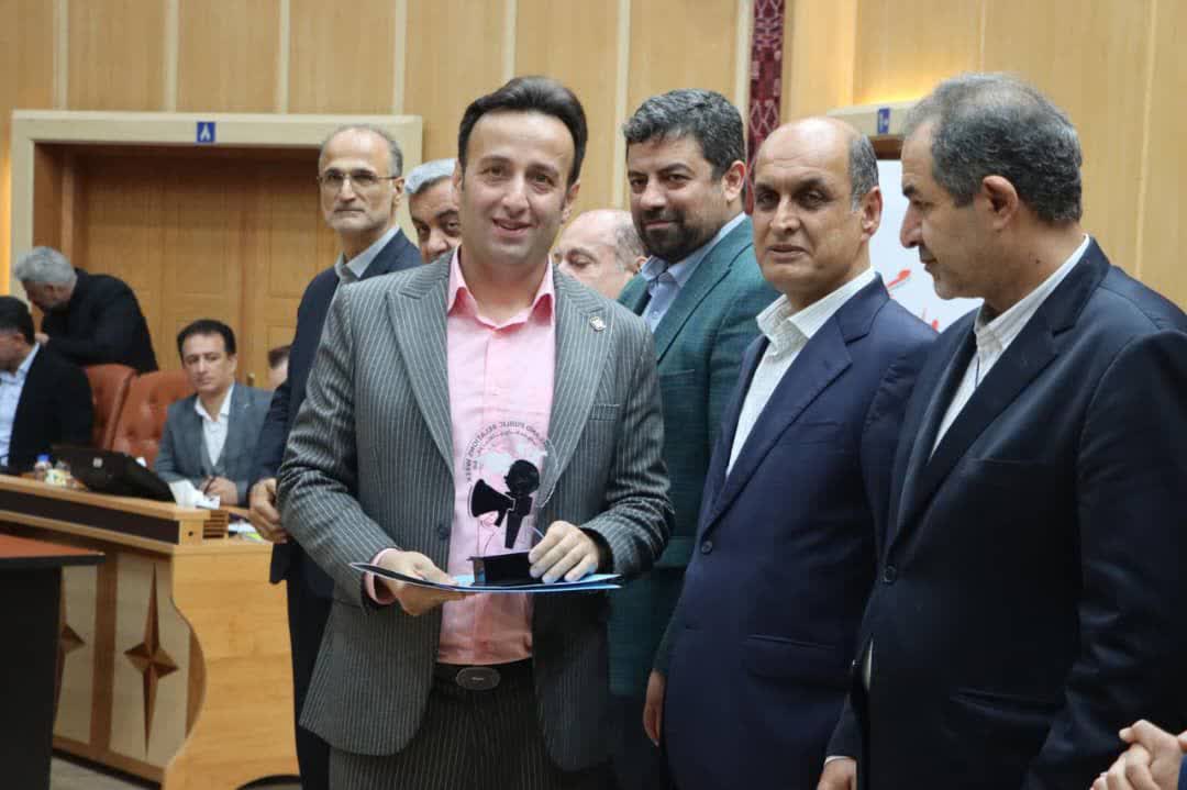 امین بشارتی ، مدیر روابط عمومی اداره کل منابع طبیعی و آبخیزداری گیلان روابط عمومی برتر استان شد