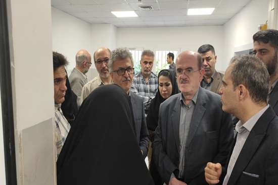بازدید رئیس دانشگاه علوم پزشکی گیلان از بیمارستان شهید حسین‌پور و بررسی طرح توسعه اورژانس لنگرود