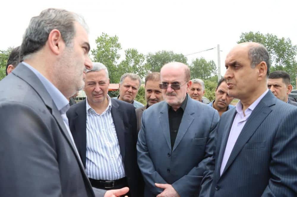 استاندار گیلان در بازدید از پروژه سد رادارکومه چمخاله:مشکل کم‌آبی ۳ هزار هکتار اراضی لنگرود با تکمیل سد رادارکومه برطرف می‌شود