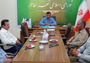 هیات رئیسه شورای اسلامی شهر اطاقور انتخاب شدند/داریوش ملاپور دوباره رییس شورای شهر شد