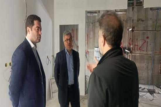 بازدید رئیس دانشگاه علوم پزشکی گیلان از پروژه‌های رادیوتراپی و پت اسکن رشت