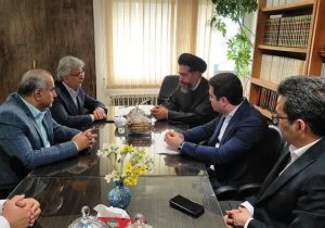 در دیدار دکتر آشوبی با حجت‌الاسلام حسینی مطرح شد؛تقویت همکاری علمی و فرهنگی دانشگاه علوم پزشکی گیلان با دفتر نهاد رهبری