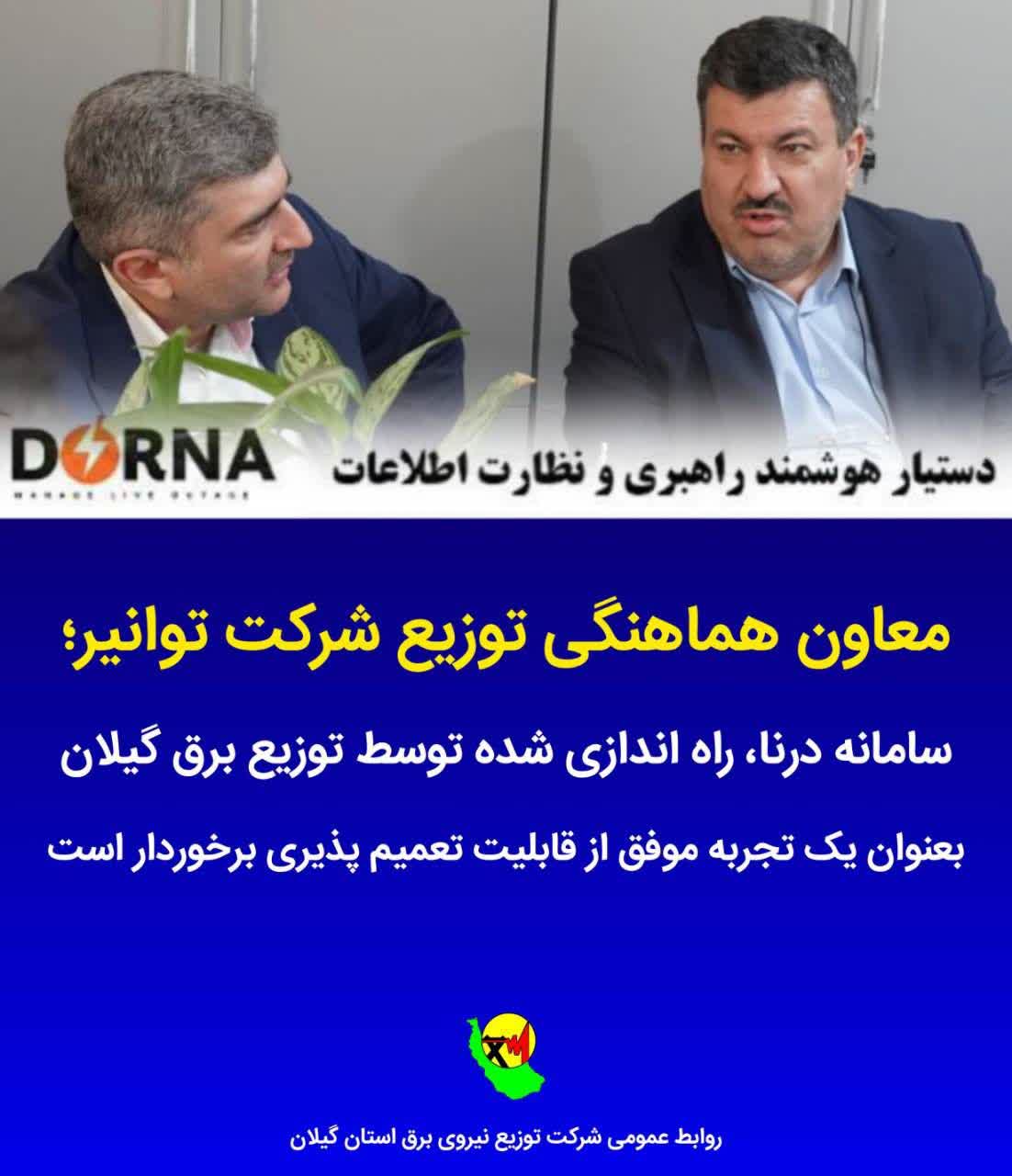 پرواز درنای گیلان بر فراز شبکه توزیع برق ایران