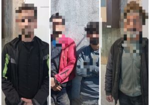 دستگیری سارقان سابقه دار کابل برق  و مالخر در شهرستان بندر انزلی