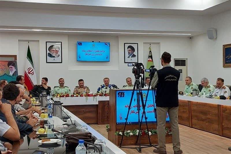 فرمانده انتظامی گیلان: امنیت بدون پیوست رسانه‌ای ممکن نیست