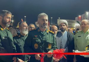 نمایشگاه «اسوه بسیج» در میدان شهدای ذهاب رشت افتتاح شد