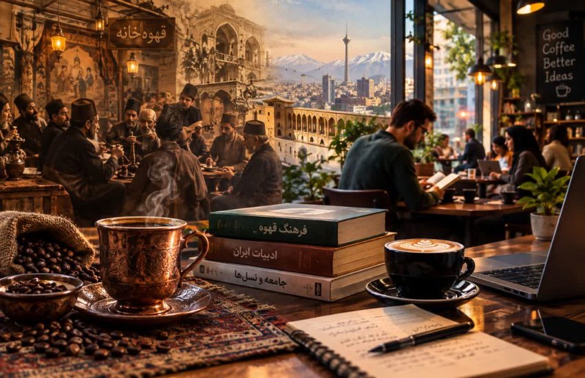 قهوه‌خانه تا کافه؛ فنجانی برای خواندن تغییرات جامعه