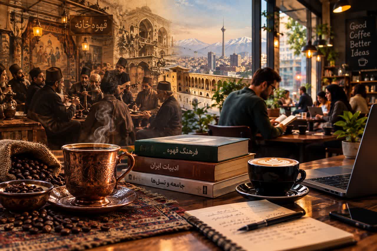 قهوه‌خانه تا کافه؛ فنجانی برای خواندن تغییرات جامعه